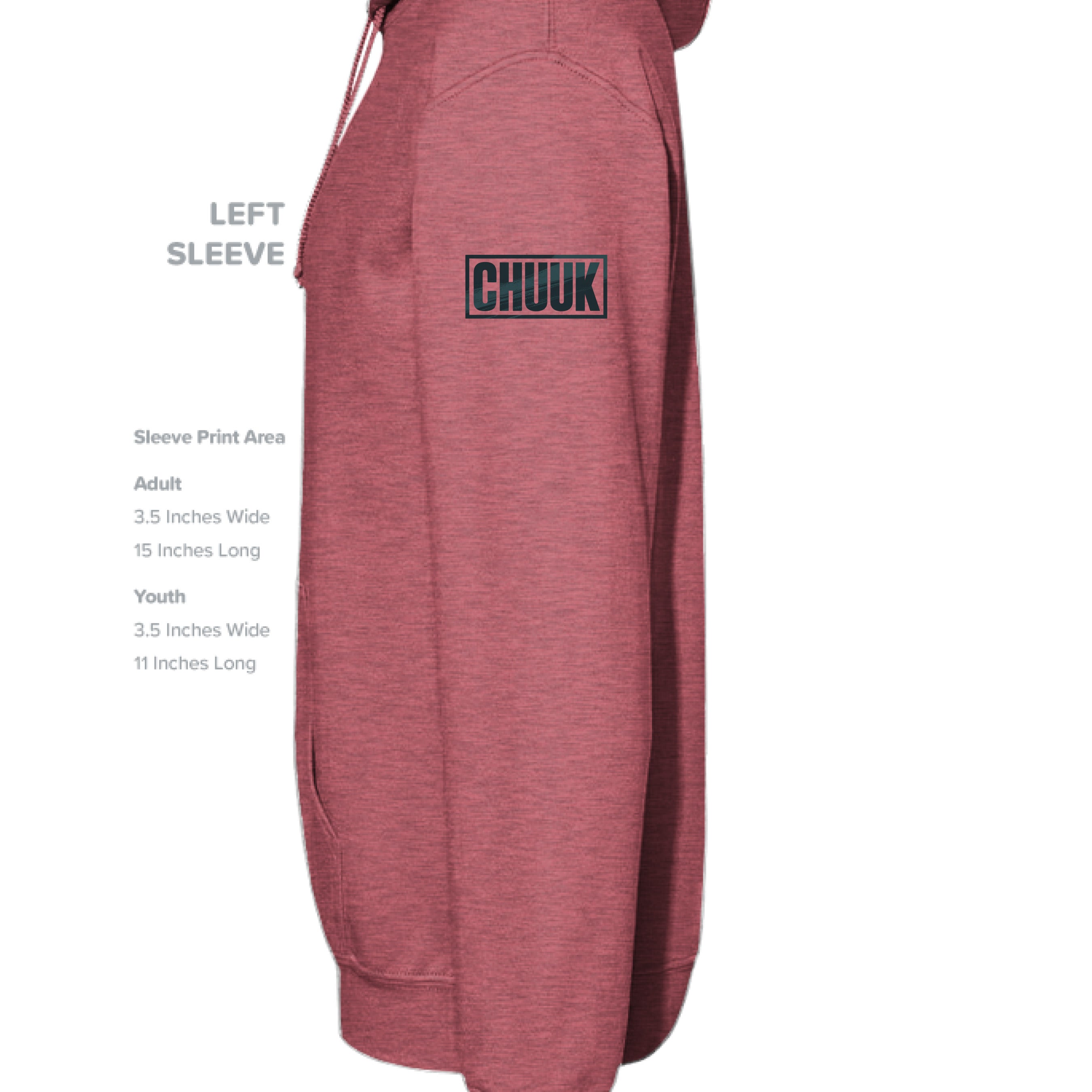 Heather Sport Scarlet Red - SLEEVE_LEFT