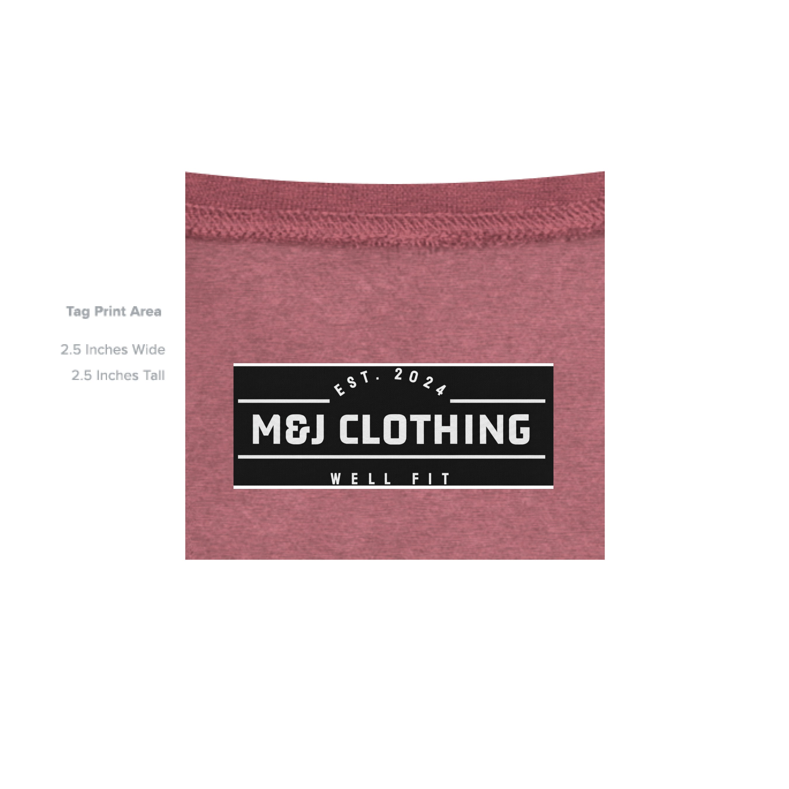 Heather Sport Scarlet Red - INSIDE_TAG_LINE