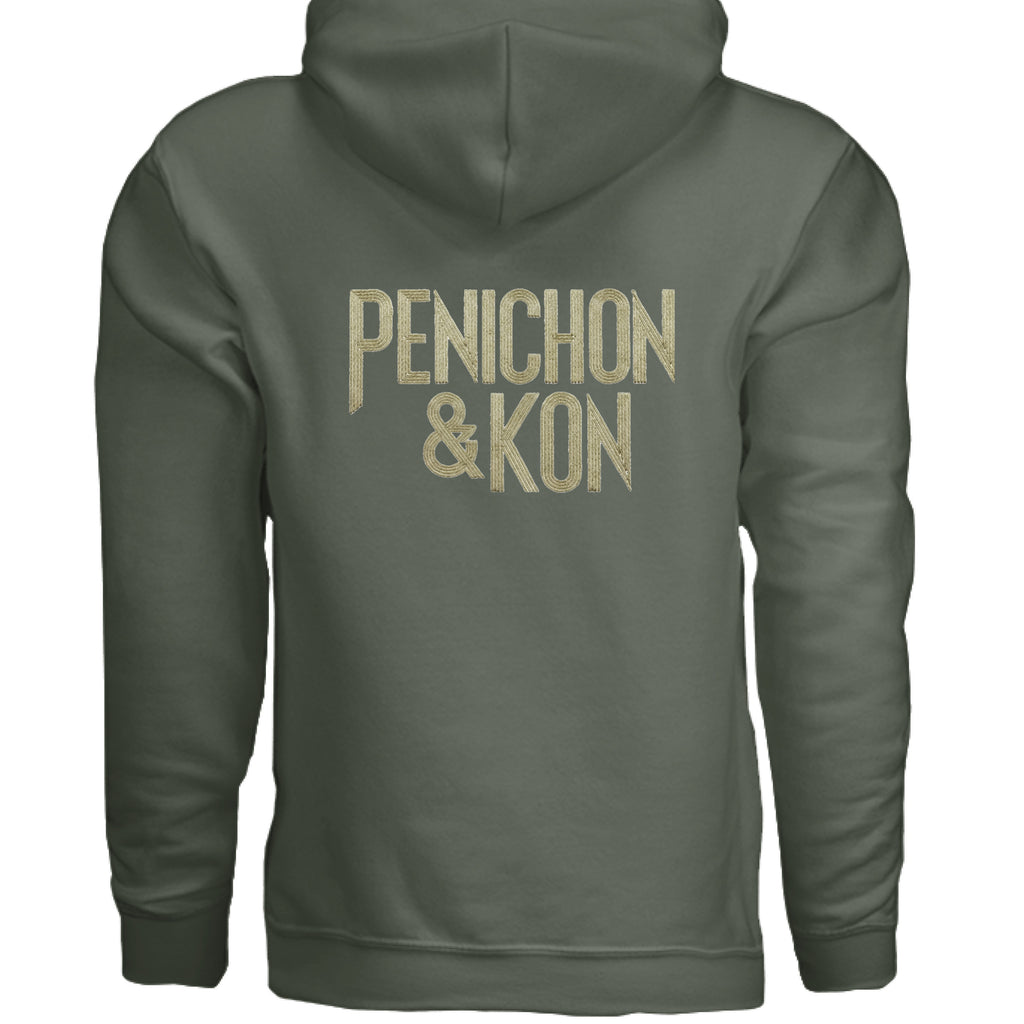 MILITARY GREEN - BACK