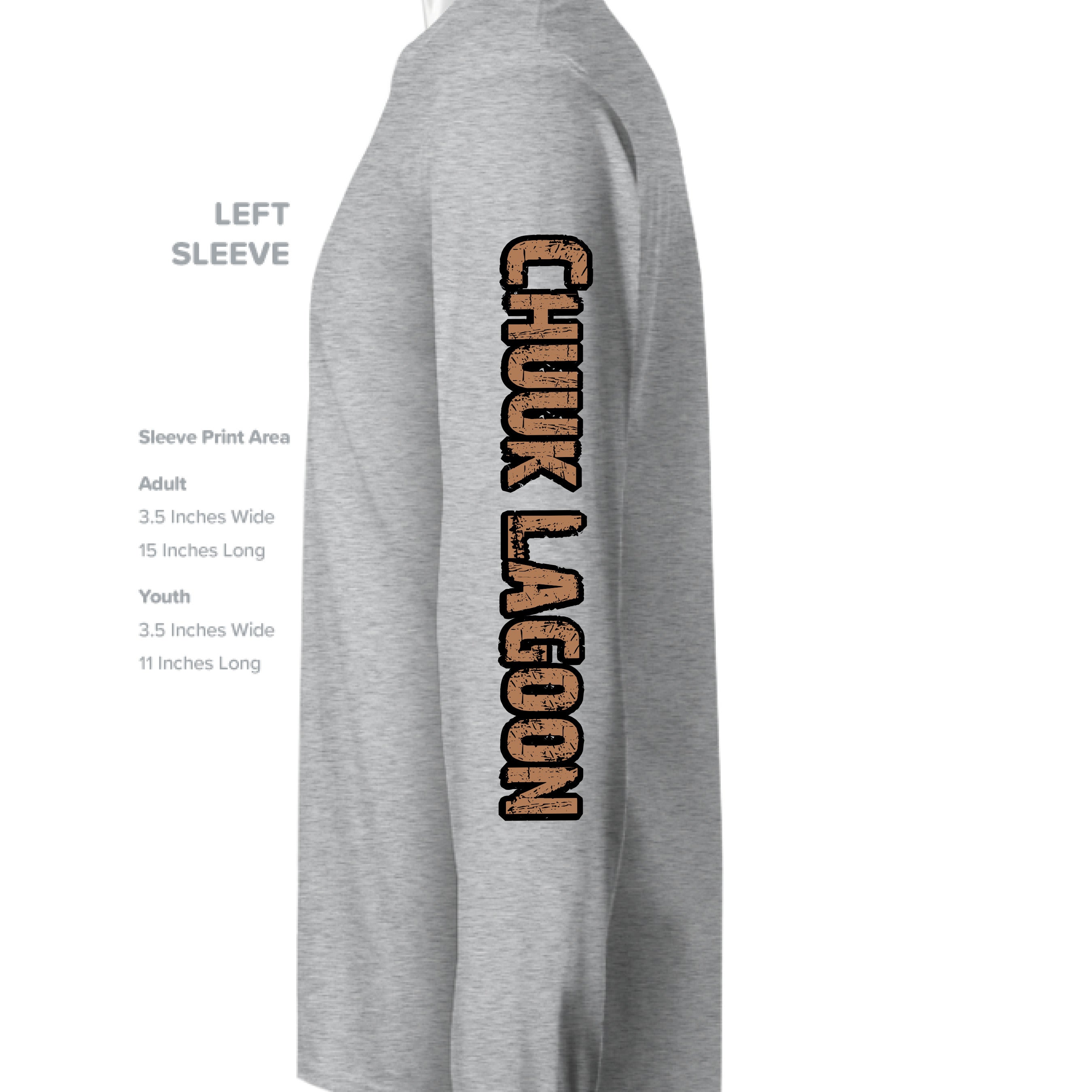 Heather Gray (90/10) - SLEEVE_LEFT