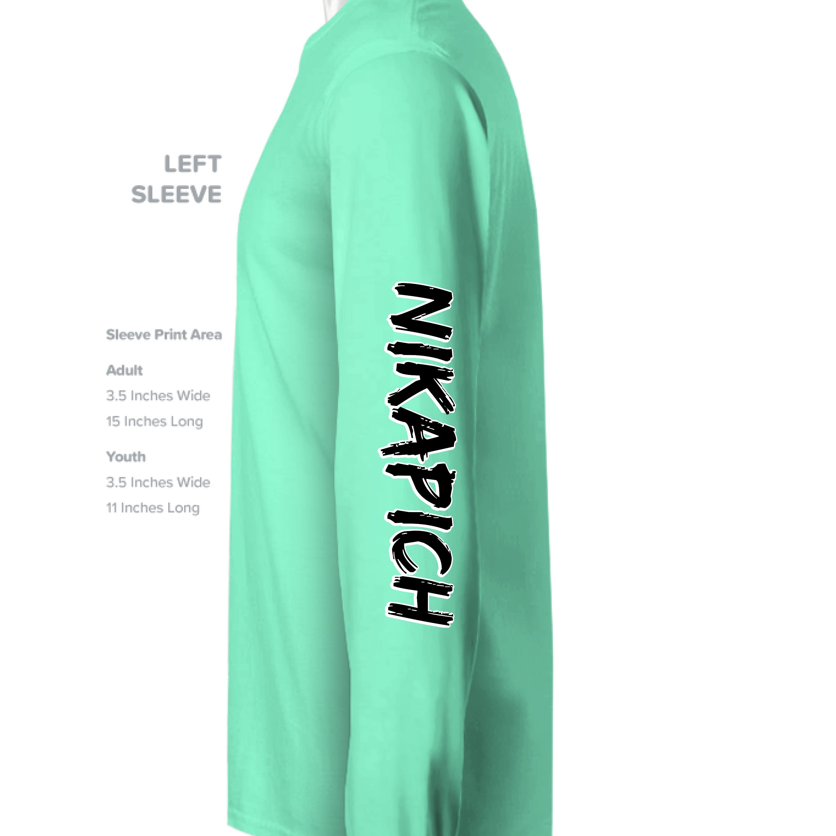 Bright Seafoam - SLEEVE_LEFT
