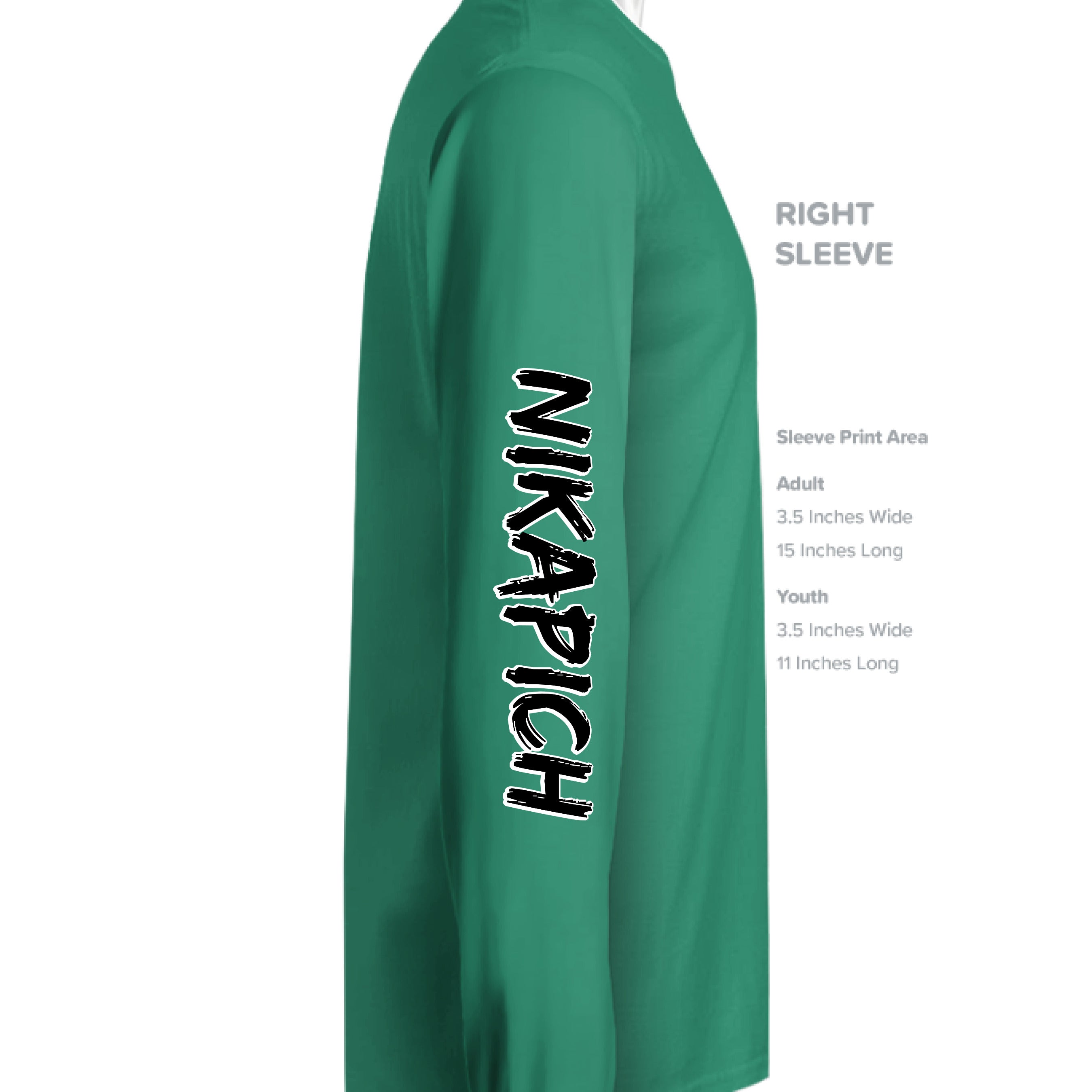 Kelly Green - SLEEVE_RIGHT