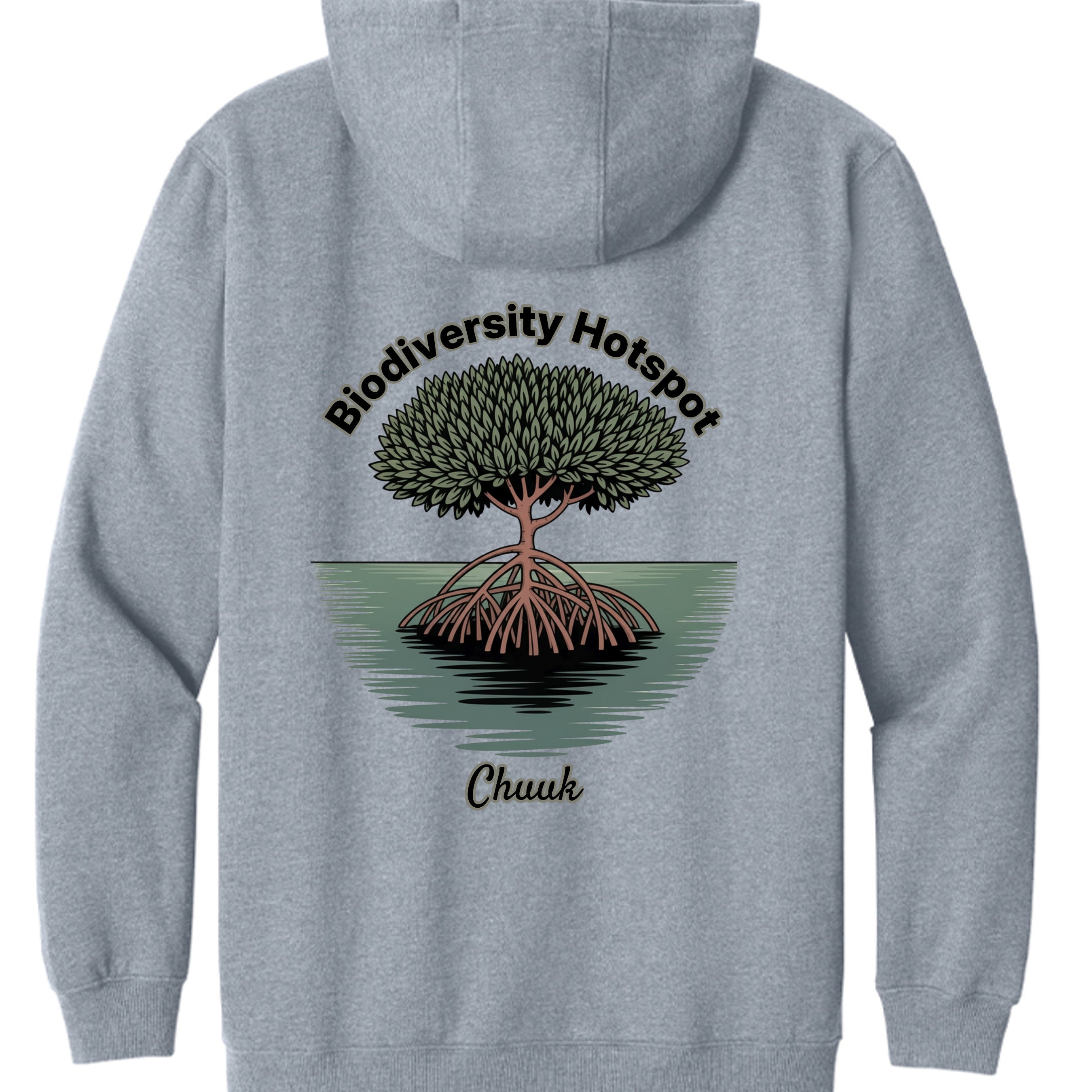 Heather Grey - CSF630 - BACK