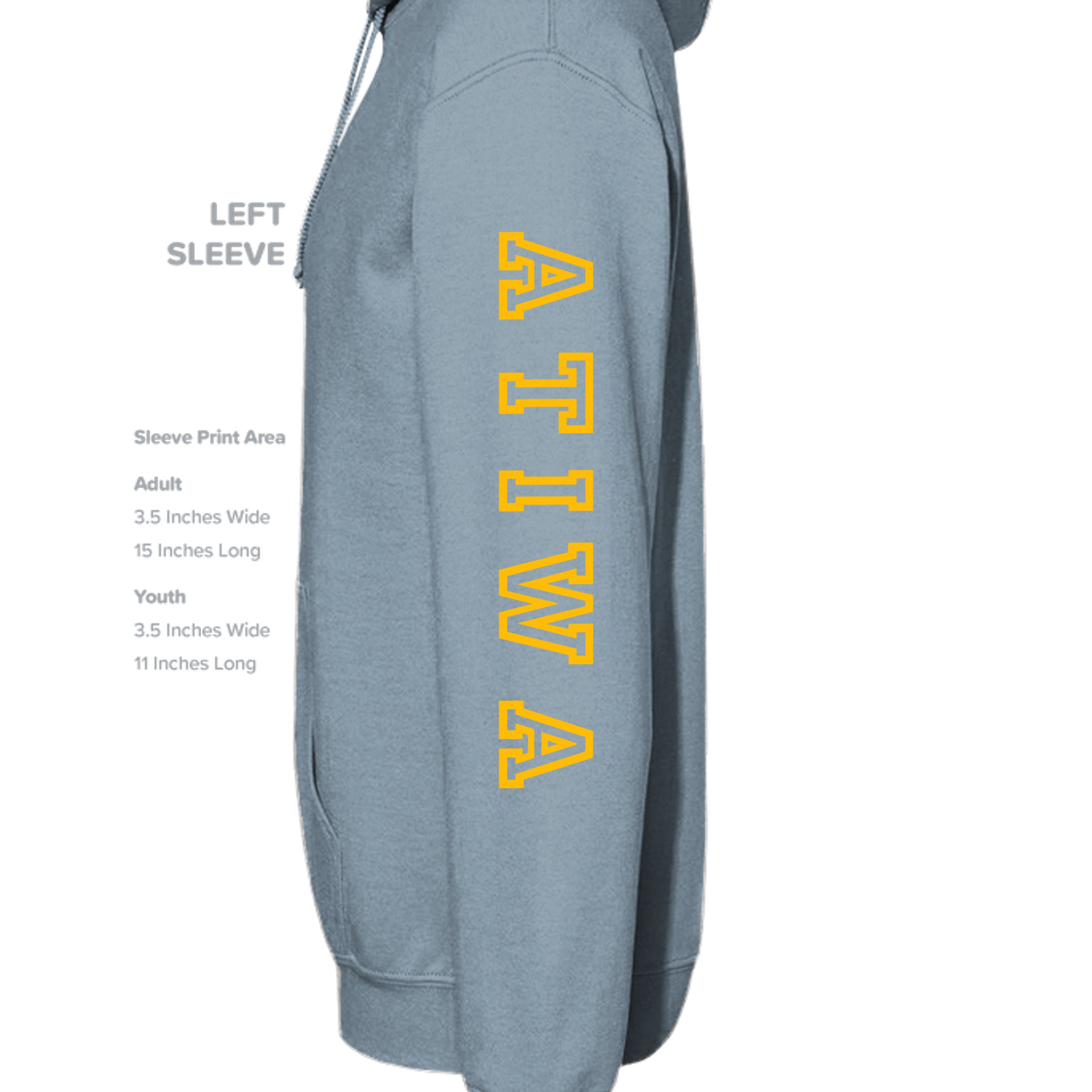 Stone Blue - SF500 - SLEEVE_LEFT