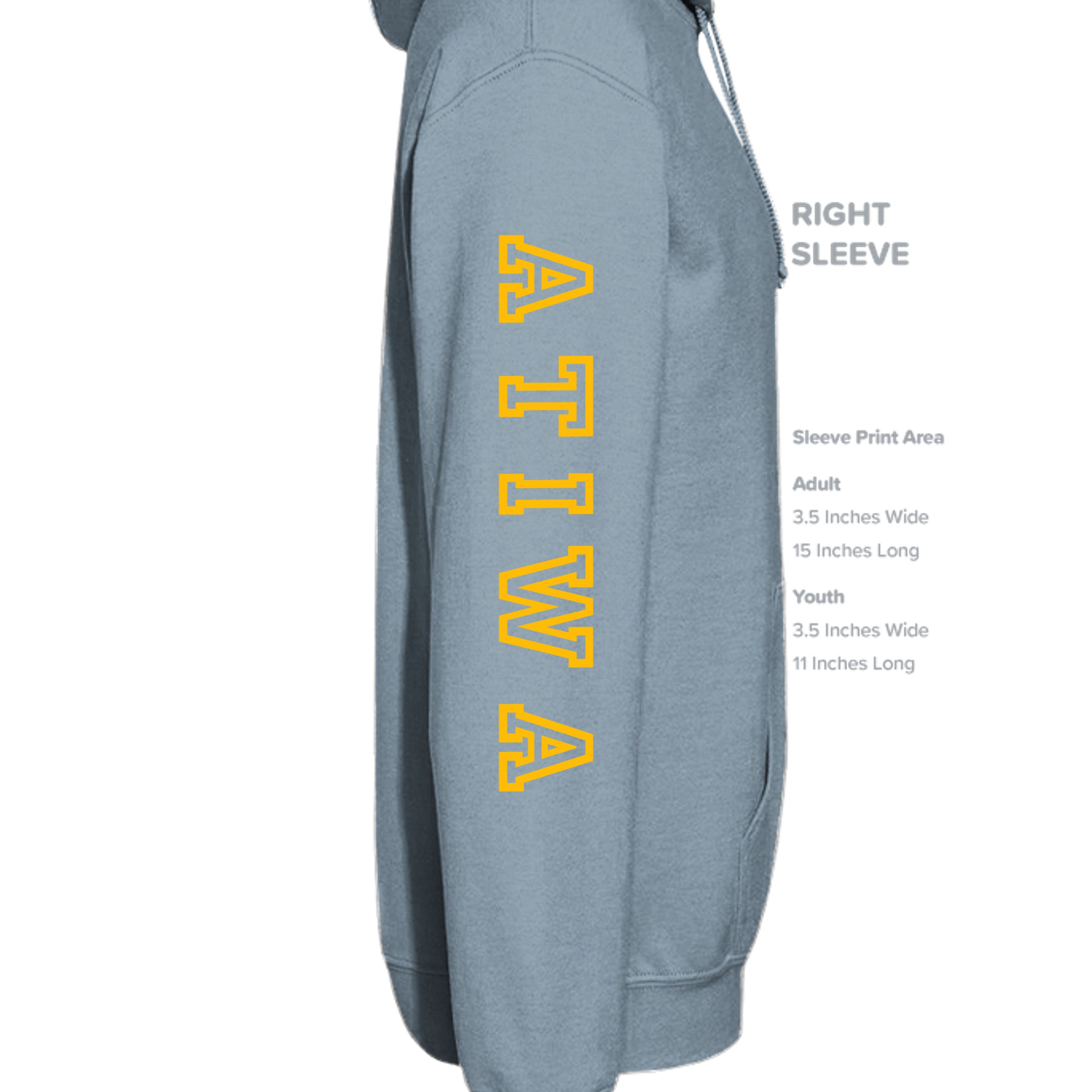 Stone Blue - SF500 - SLEEVE_RIGHT