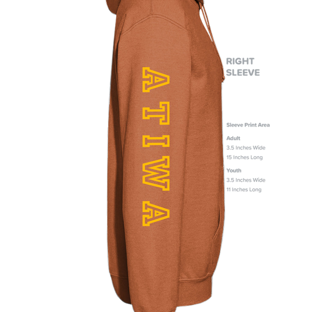 Texas Orange - SF500 - SLEEVE_RIGHT