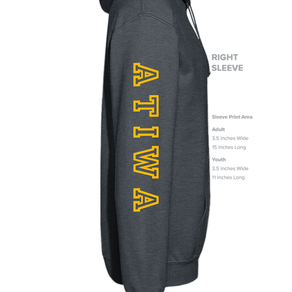 DARK HEATHER - SF500 - SLEEVE_RIGHT
