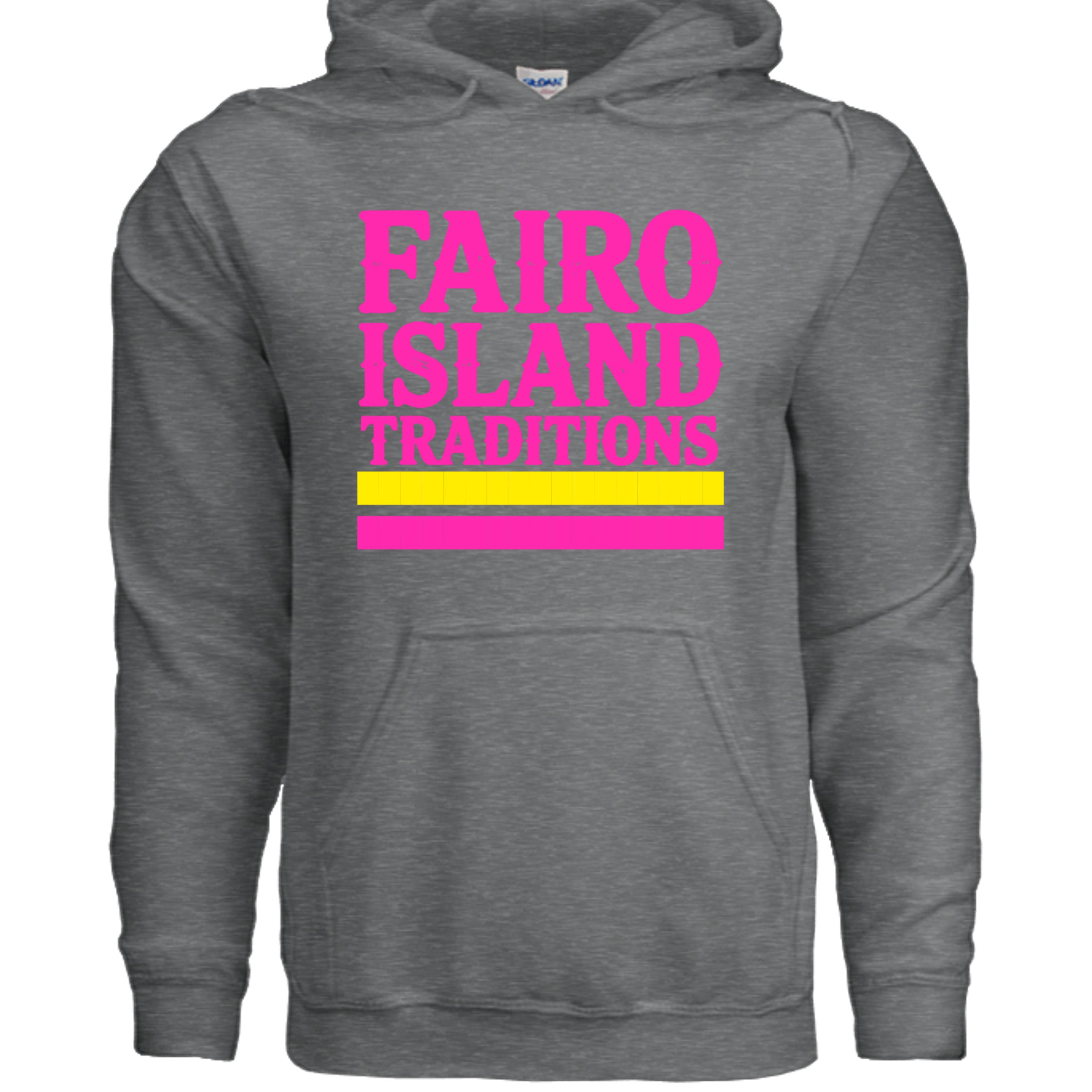 Fan Charcoal Heather - G185 - FRONT