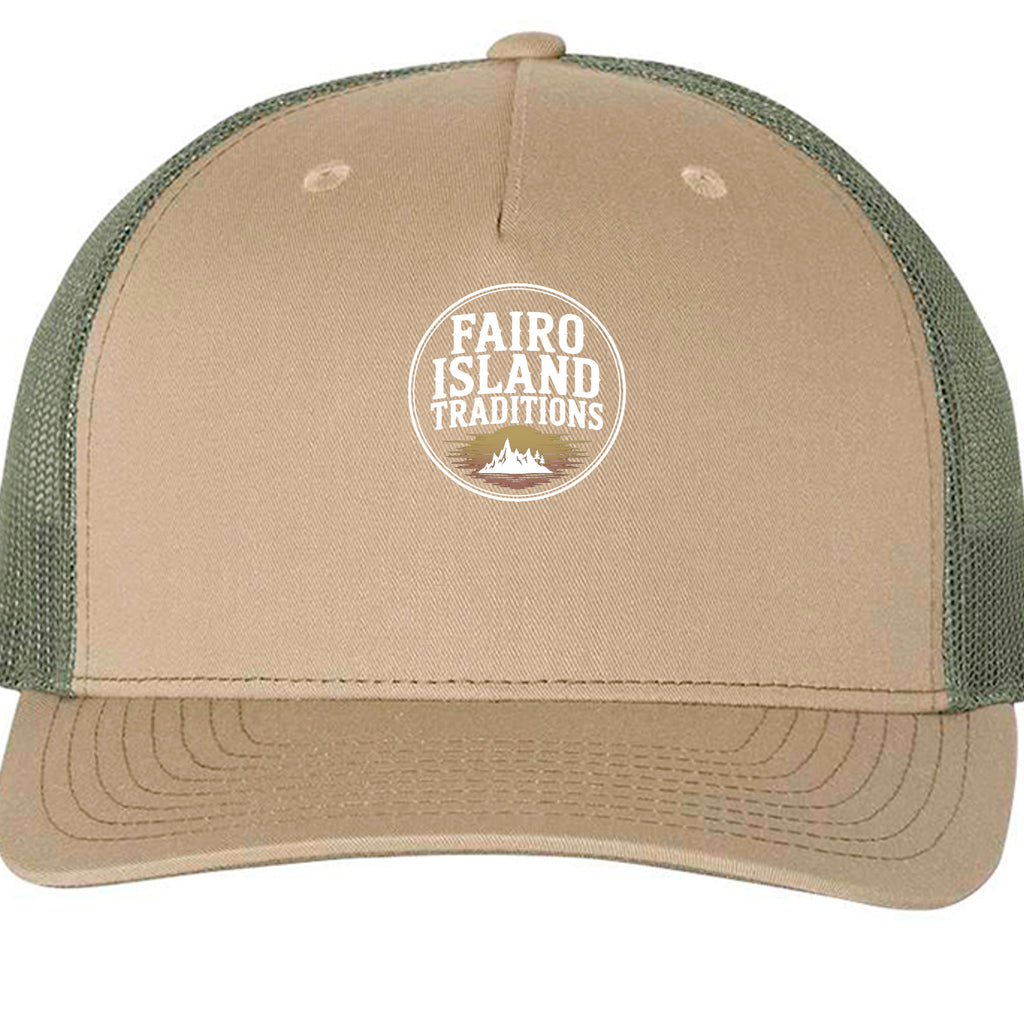 Pale Khaki/ Loden Green - 112FP - FRONT